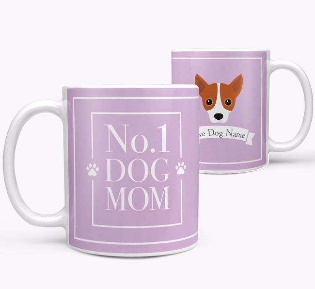 Personalised 'No.1 Mom' Mug from your {breedFullName}